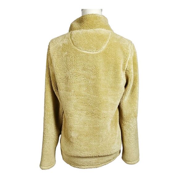 Class Club Unisex Kids Sweater Half  Zip Pullover Size 14/16 Fleece Tan Soft - Picture 2 of 8